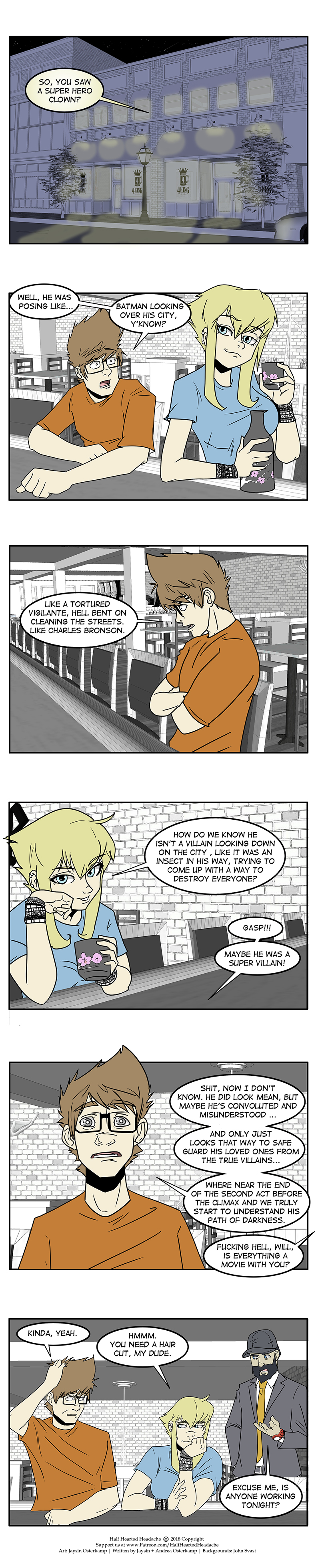 578 - Super Hero Clown