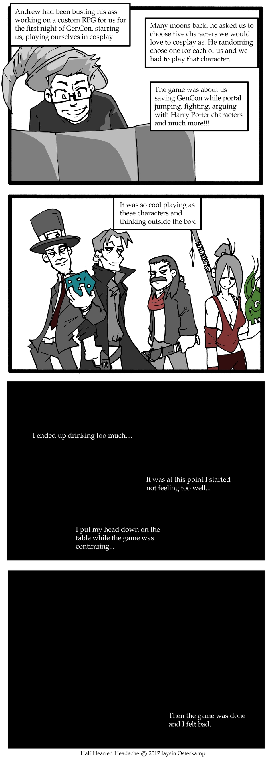 August 28, 2017 -GenCon Day 1 part 3