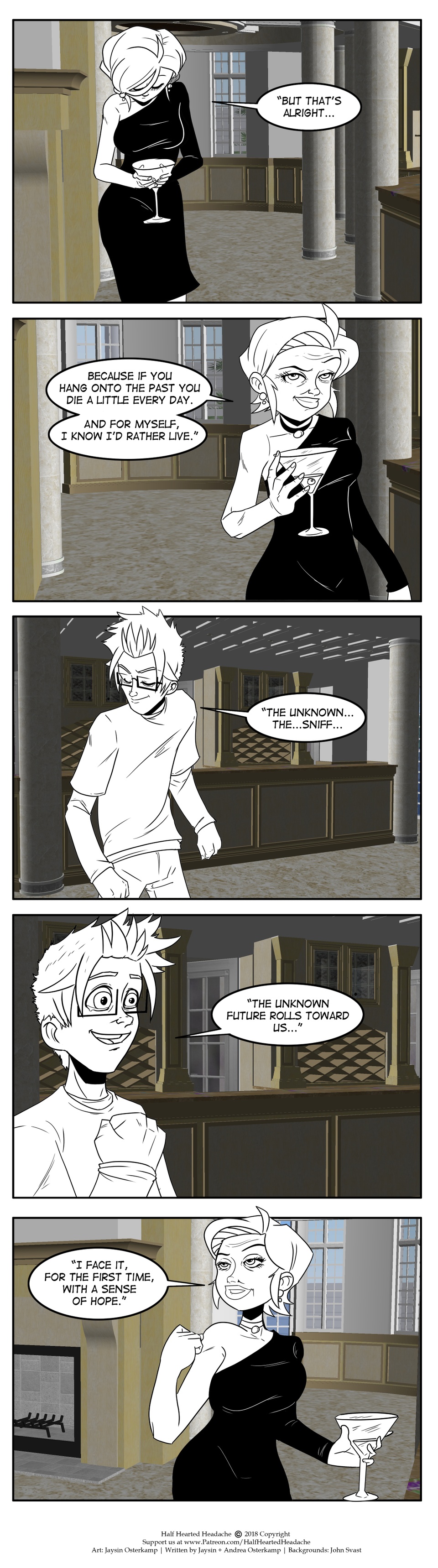 463 - "The Unknown Future Rolls Toward Us"