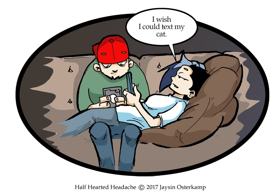 December 3, 2017 - I Wish I Could Text