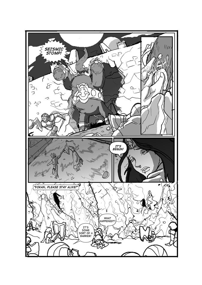 Page 32, Stampede's rampage