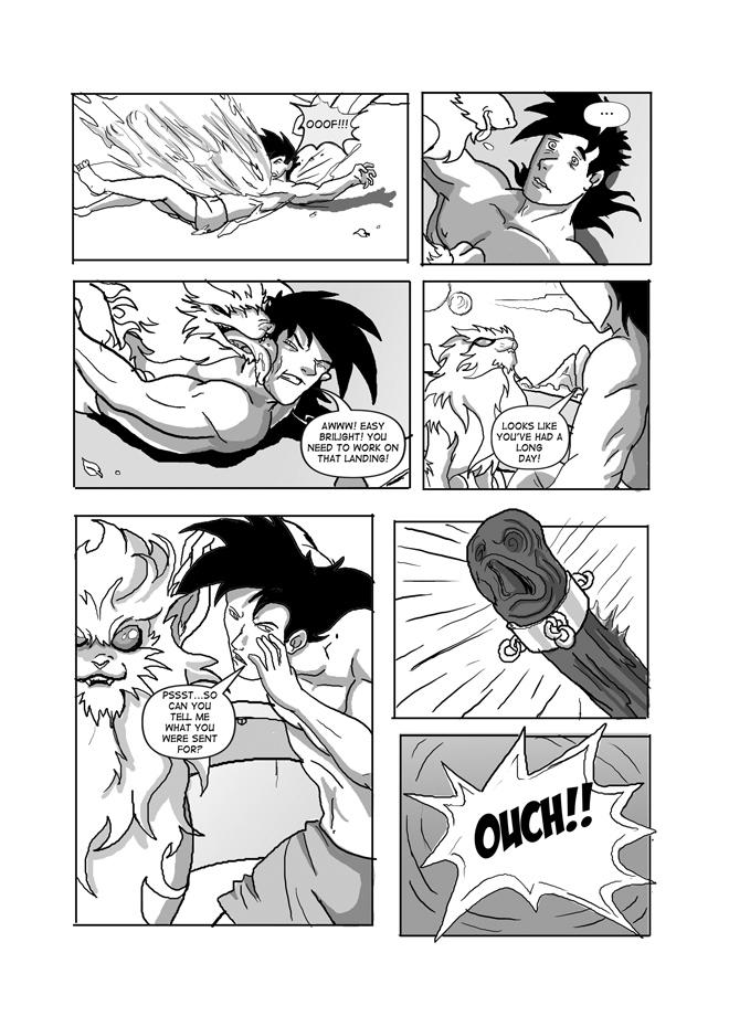 Page 6, Bad landing, Brilight