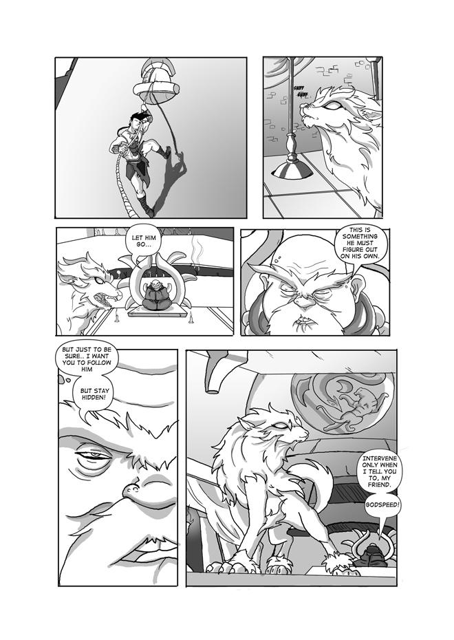 Page 19, "Let him go"