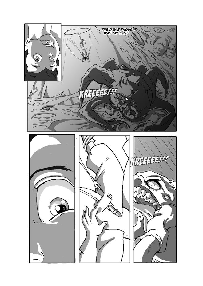Page 23, Flashback 02: Facing Death