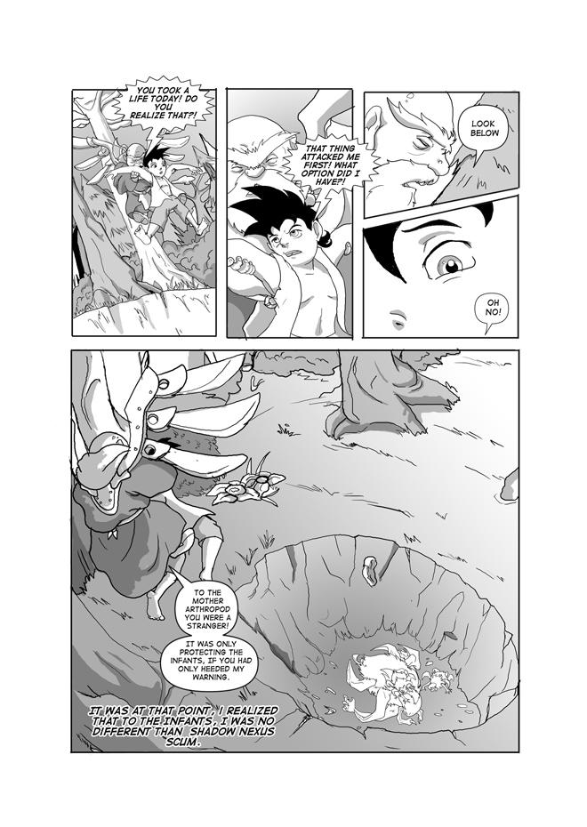 Page 26, Flashback ends, Lesson Learnt