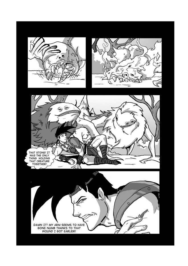 Page 03, Scars of battle