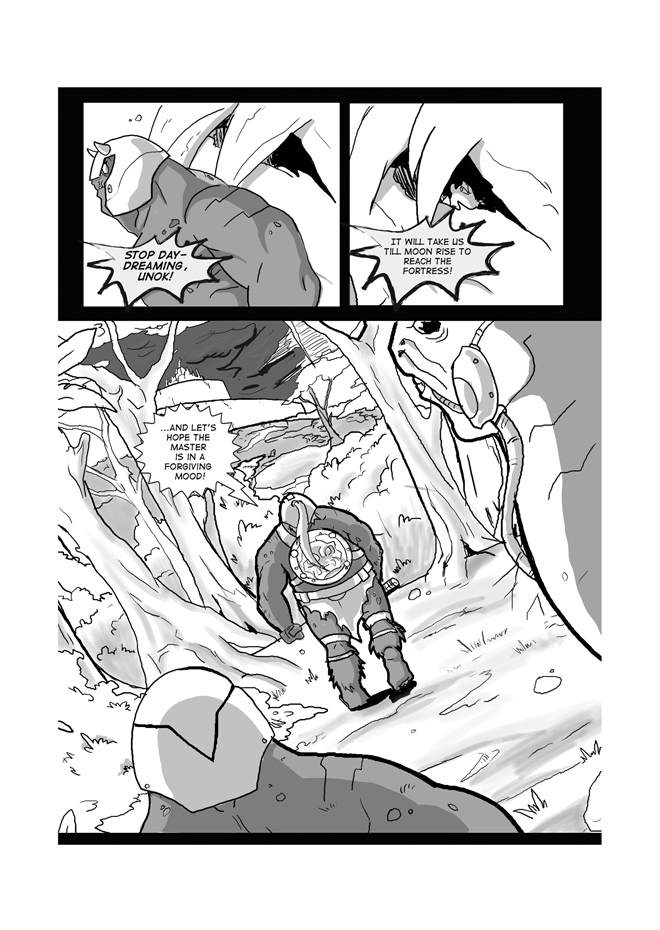 Page 09, Unwelcomed Homecoming