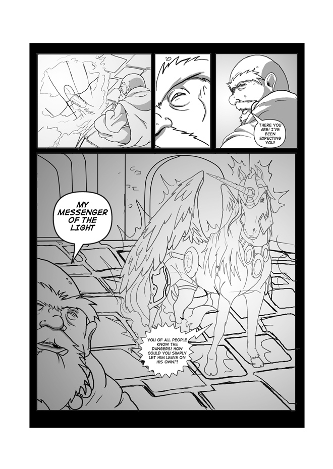 Page 15,Guest at the Sanctuary...