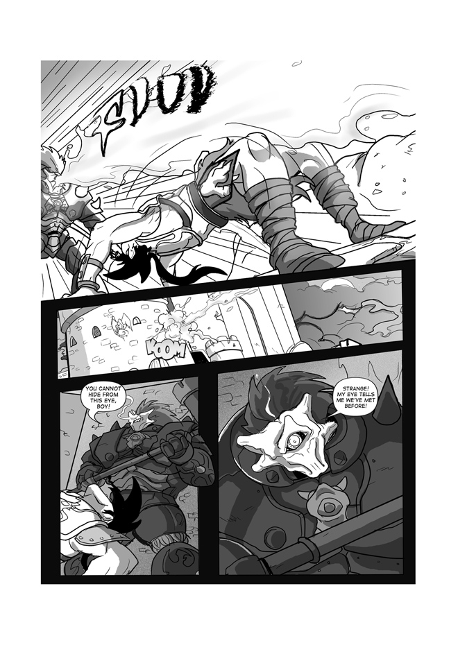 Page 20, The Battle Begins!