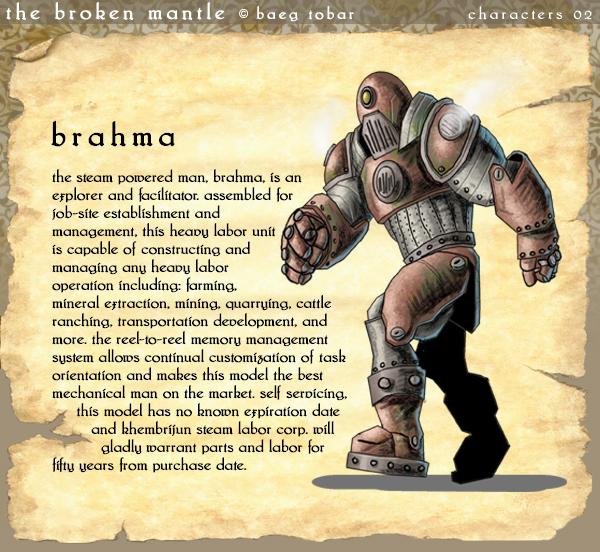 Characters 02 :: Brahma