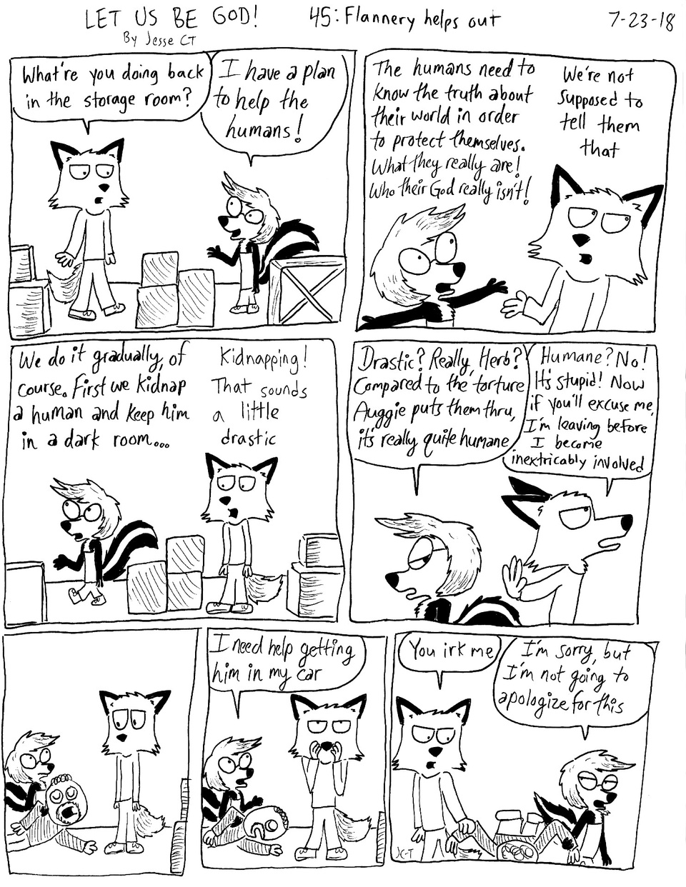 #45: Flannery Helps Out