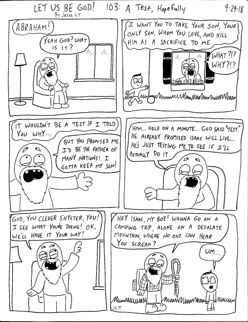 #103: A Test, Hopefully