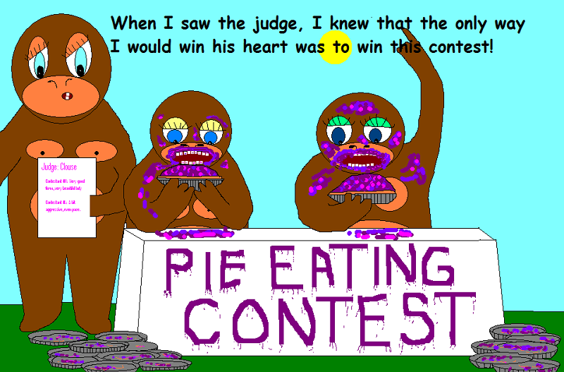 Pie eating contest