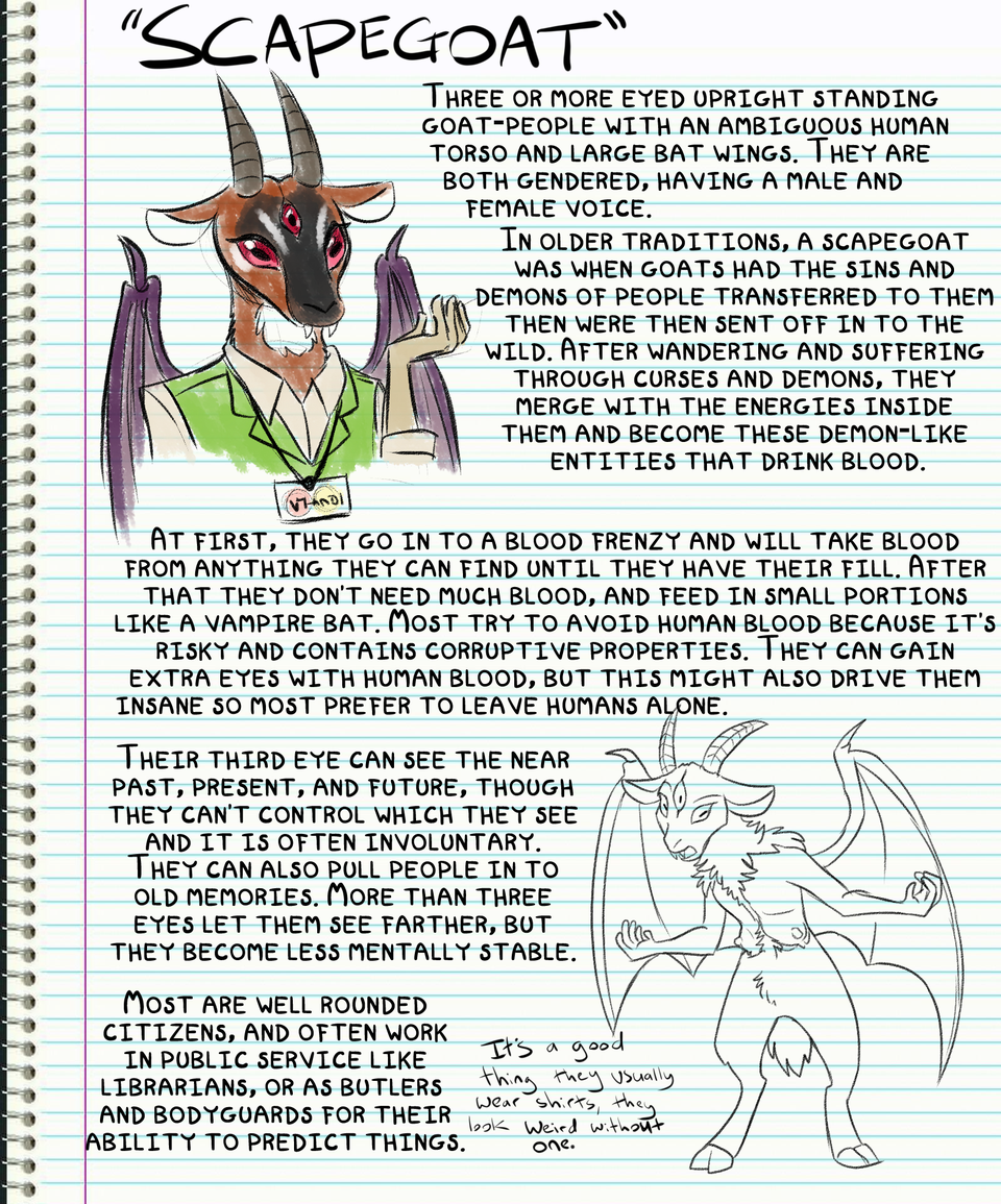 Journal Entry: Scapegoats