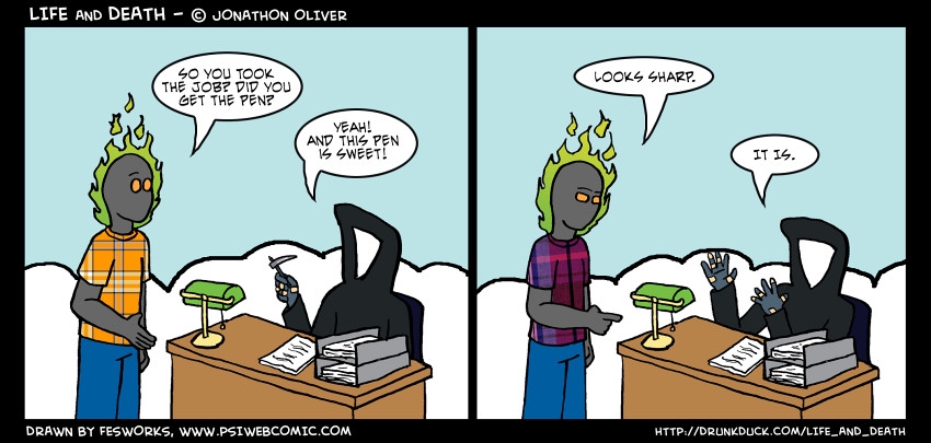#772 - Nobody escapes the puns