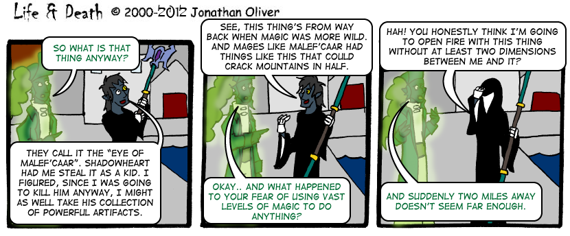 #1064 - Two Oceans wouldn't be safe really
