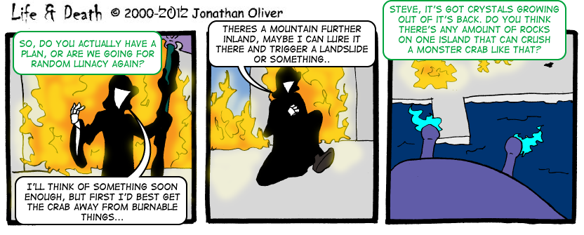 #1074 - Well fire didn't help, so maybe rocks will.