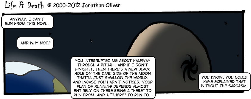 #1092 - But the sarcasm's what fuels him...