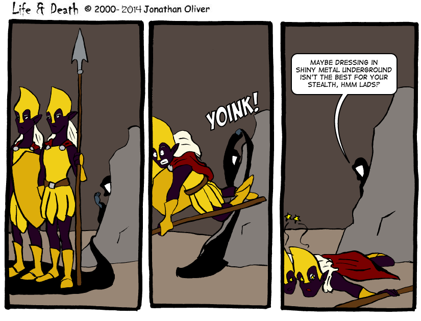 #1408 - Survival of the sneakiest