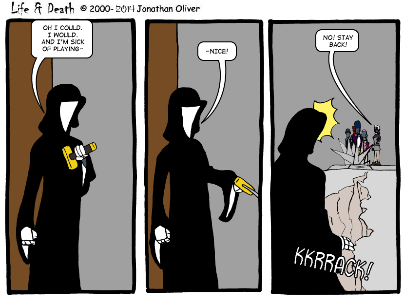 #1419 - Not a fair fight, then?