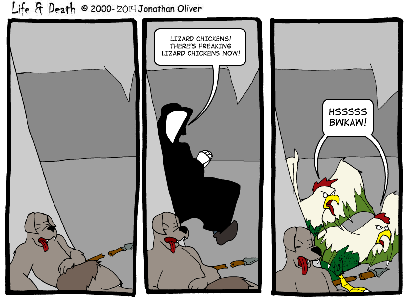 #1430 - Do not provoke the chickens..