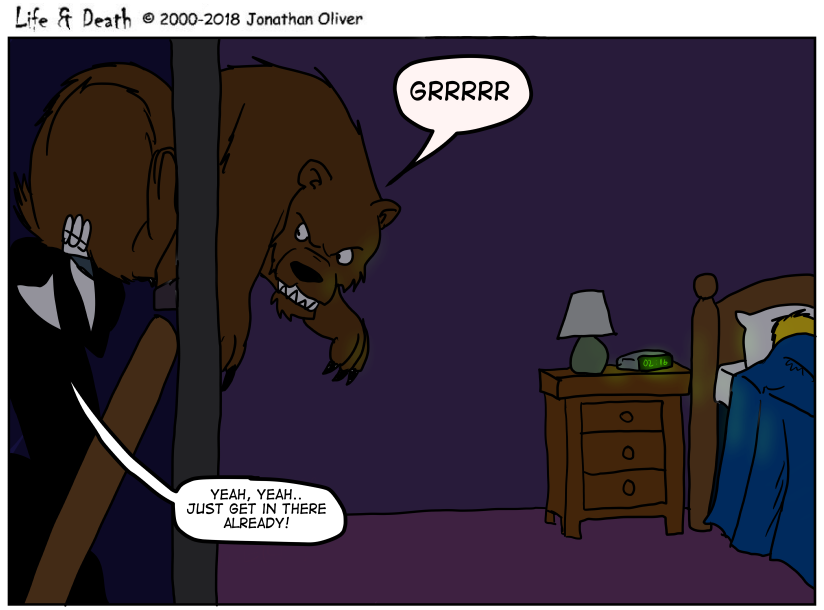 #1786 - Bear-ly a mark left