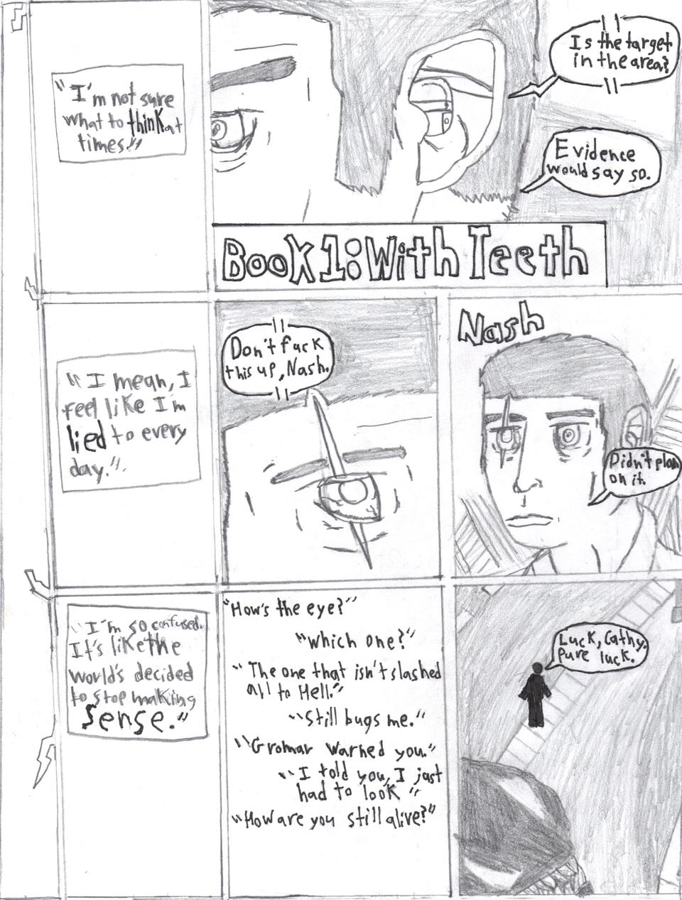 "Didn't plan on it."