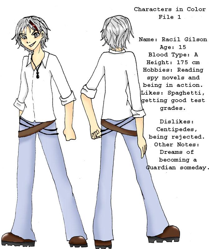 Characters in Color File 1: Racil Gilson