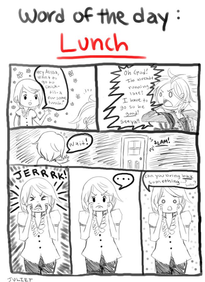 Word of the Day: Lunch