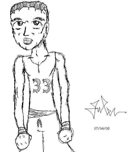 Basketball Player (sketch)