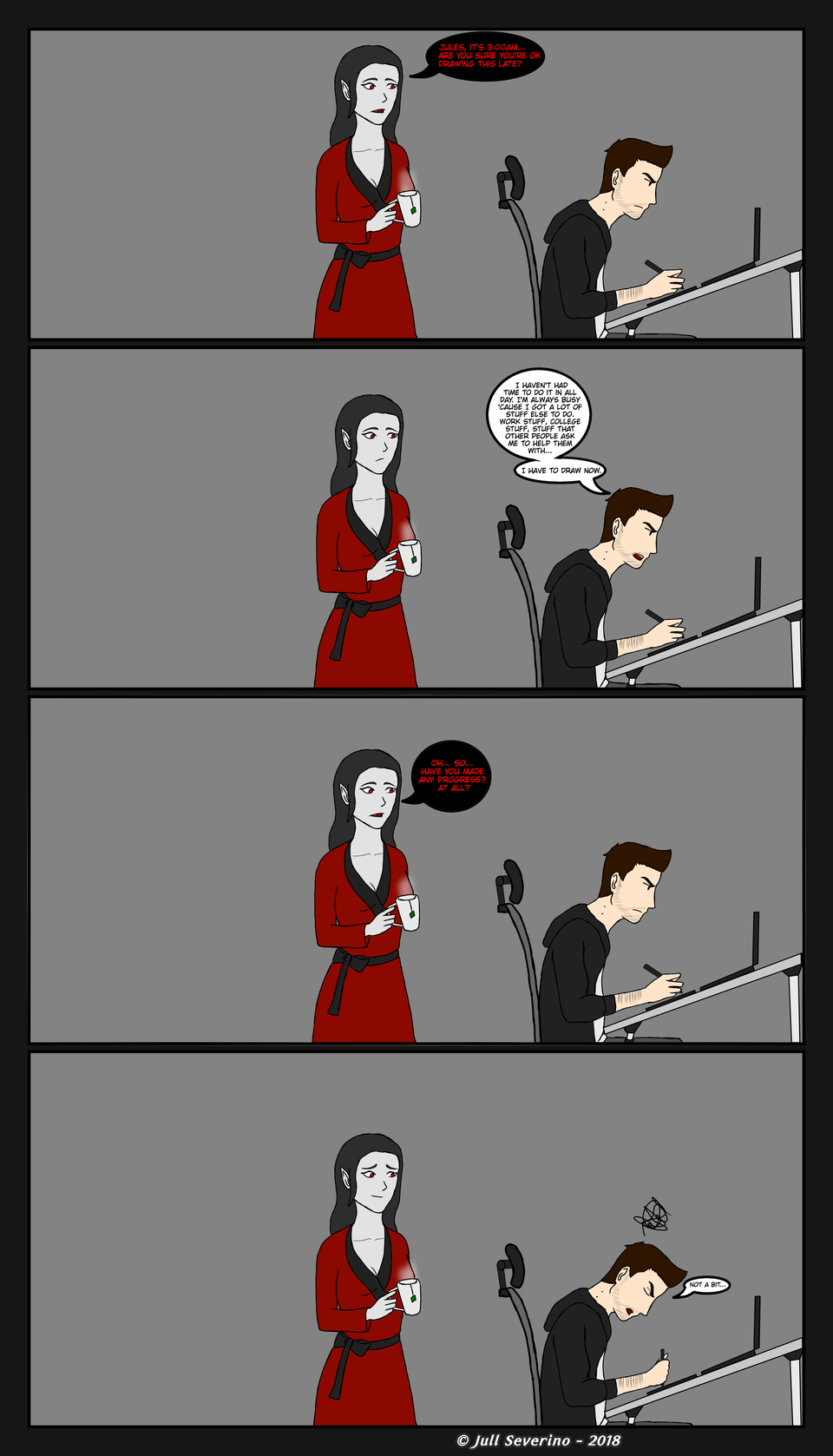 #1: Late-night drawing