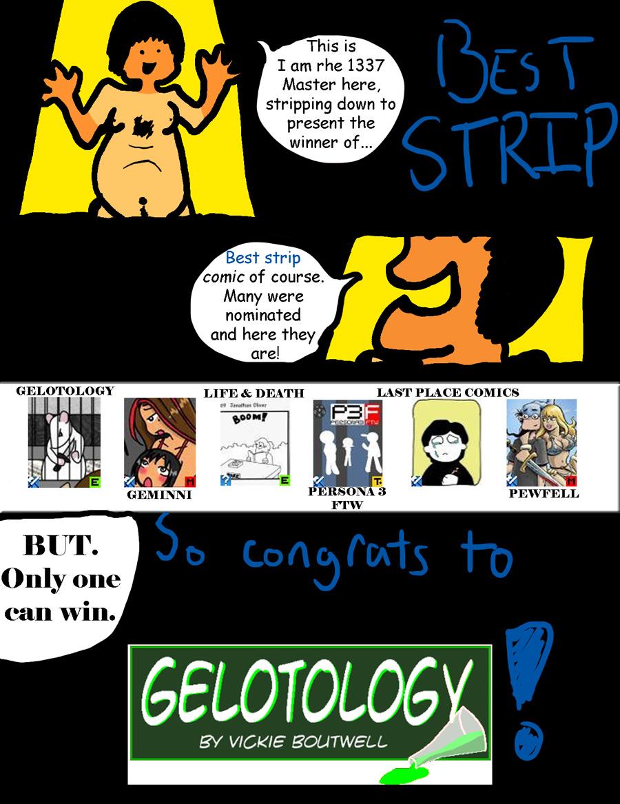 Best Strip Comic presented by I Am The 1337 Master