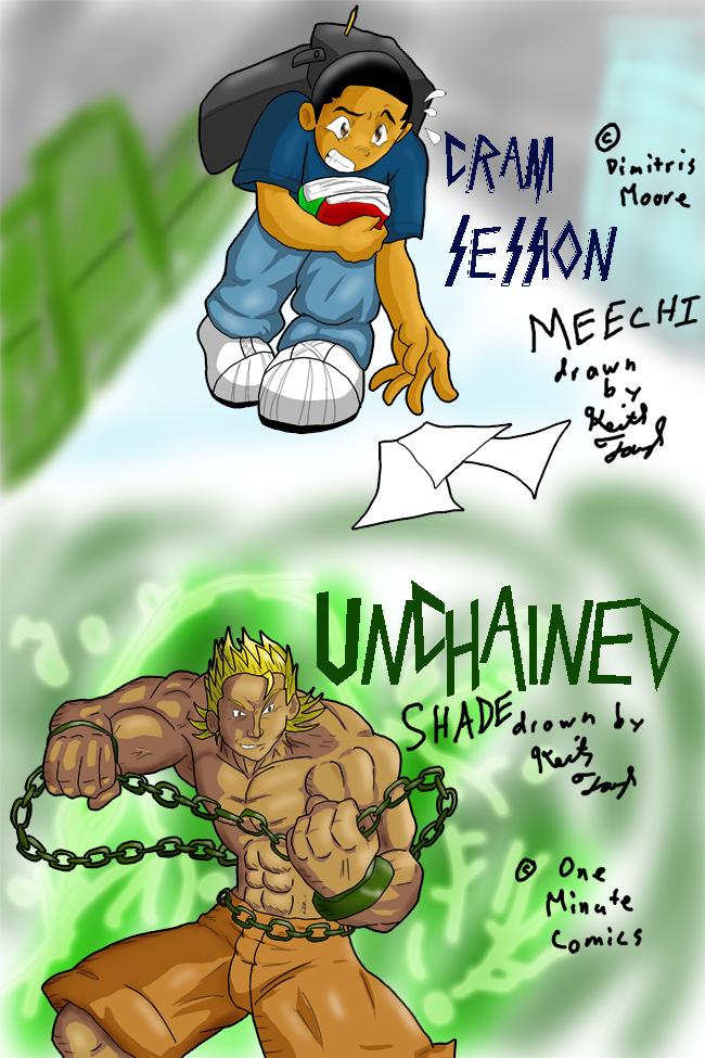 Back Page Fan Art for Cram Session and Unchained