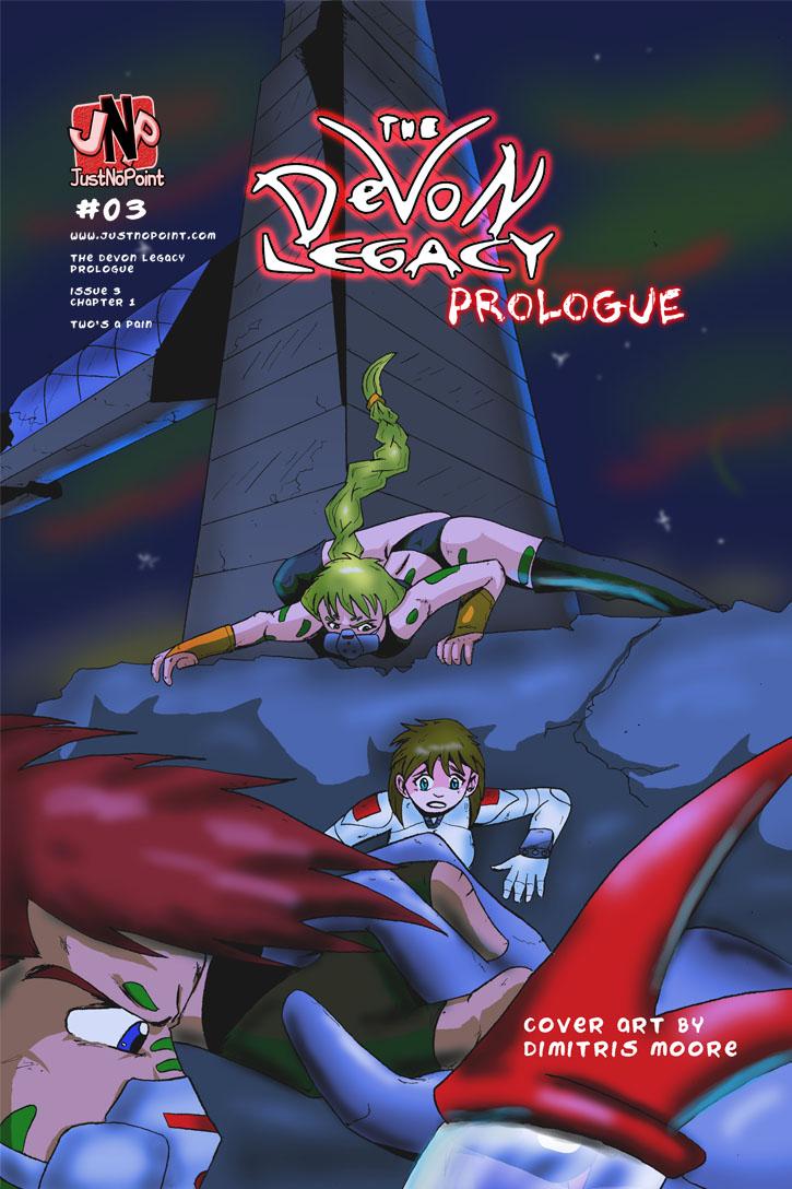 Issue 03 Cover, Two's A Pain