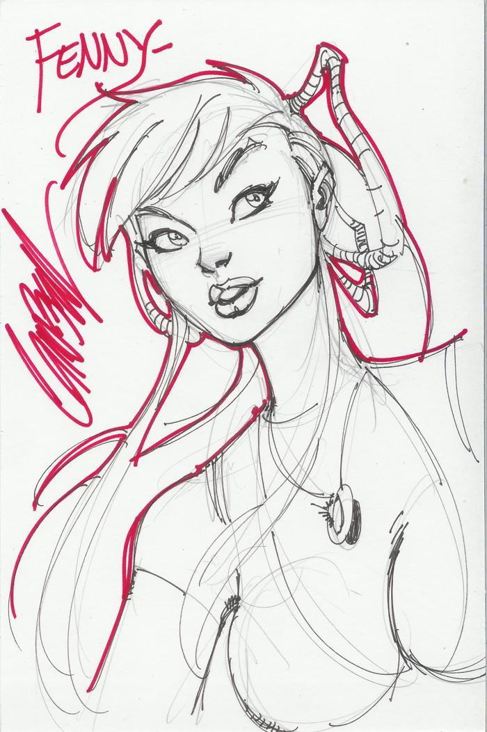 Fan Art by J Scott Campbell