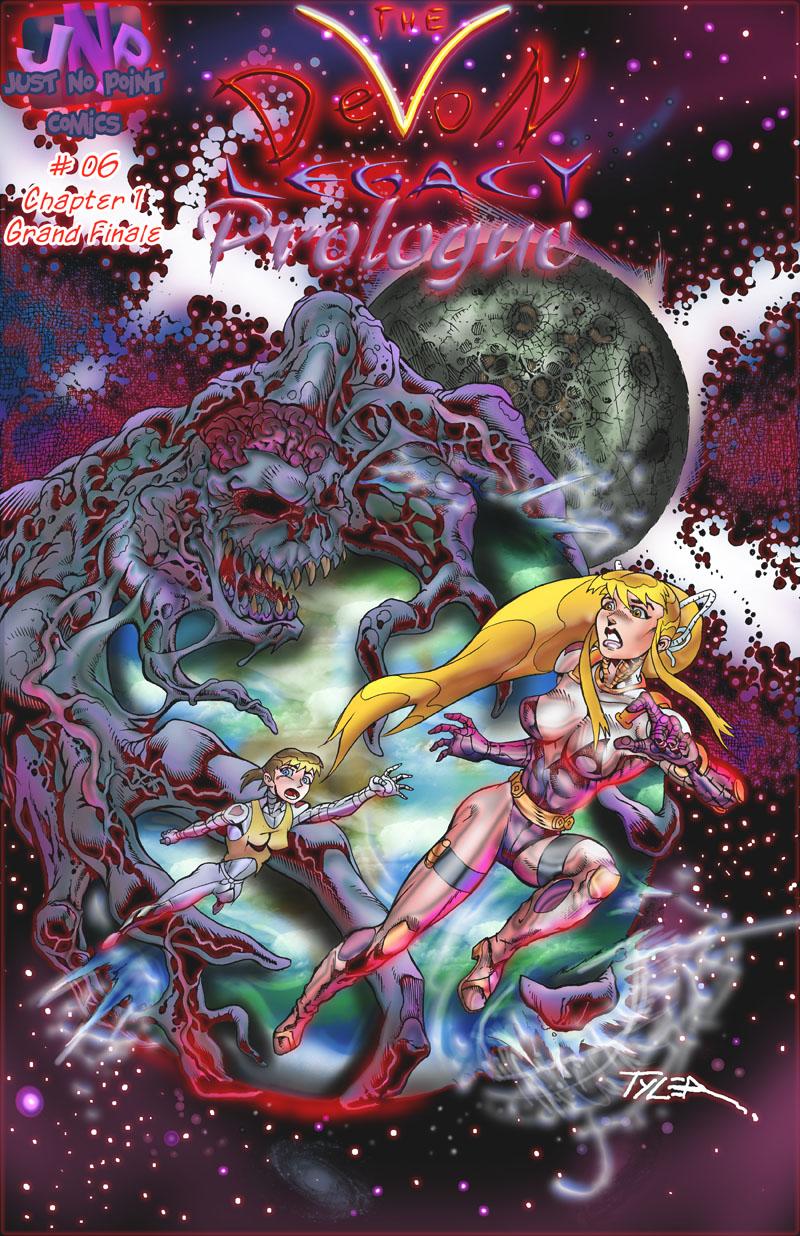 Issue 6 Cover, Grand Finale 