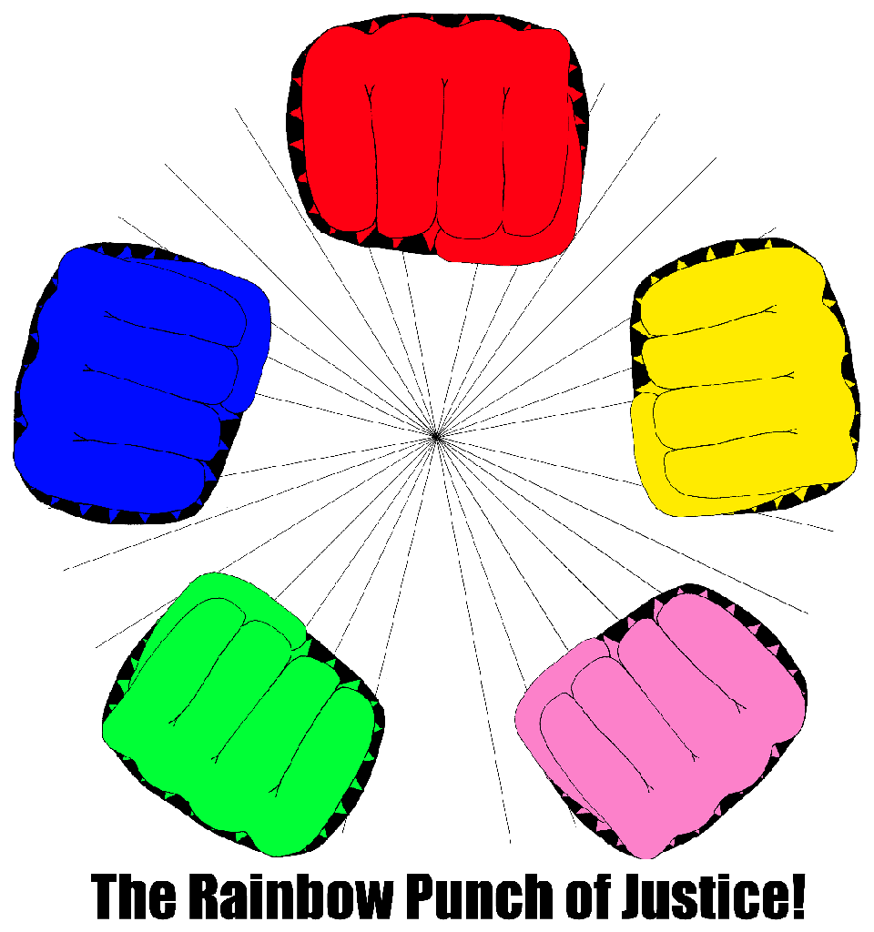 Rainbow Punch of Justice