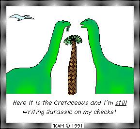 Dinosaur Gag Panel
