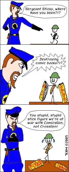 The Drunk Duck/Comic Genesis War 3