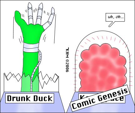 The Drunk Duck/Comic Genesis War 9