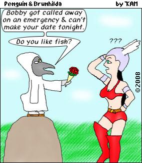 Penguin & Brunhilda