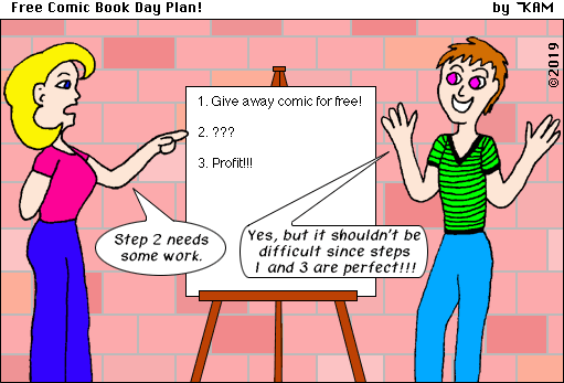 Free Comic Book Day Plan!