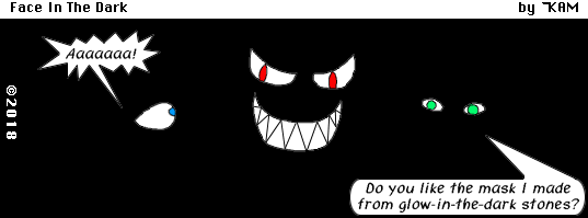 Face In The Dark