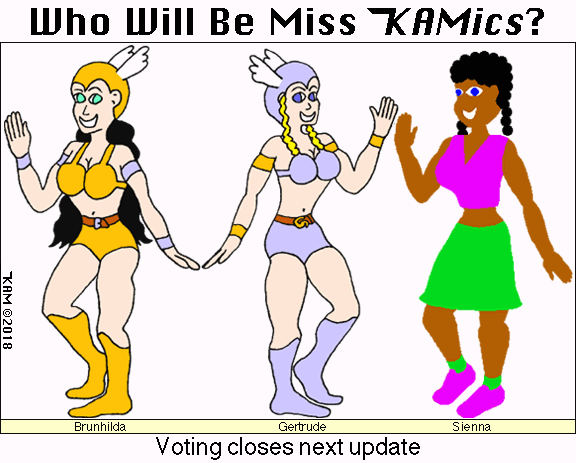 Who Will Be Miss KAMics?
