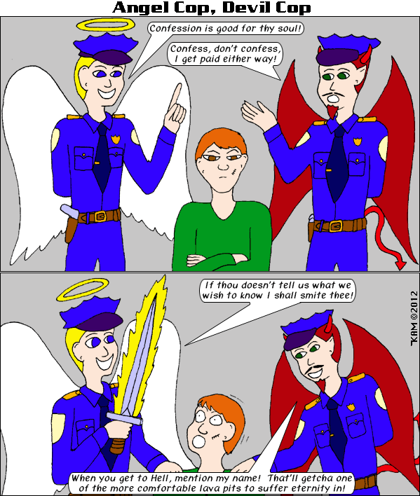 Angel Cop, Devil Cop