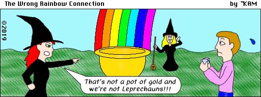 The Wrong Rainbow Connection