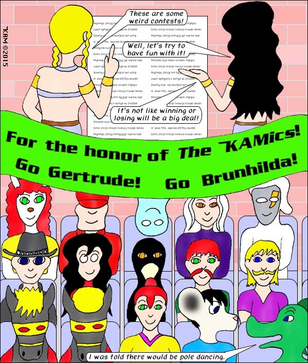 Comic Fury Madness Competitions