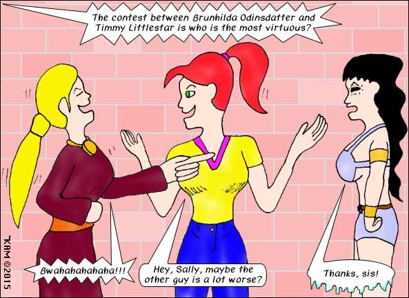 Comic Fury Madness Brunhilda's Challenge