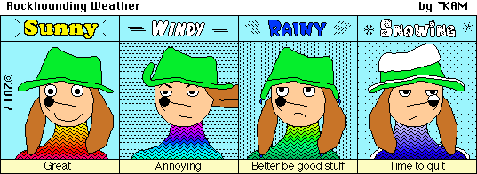 Rockhounding Weather