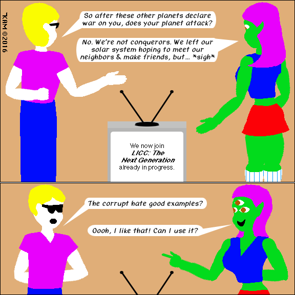 To Boldly Go & Say "Hi!"